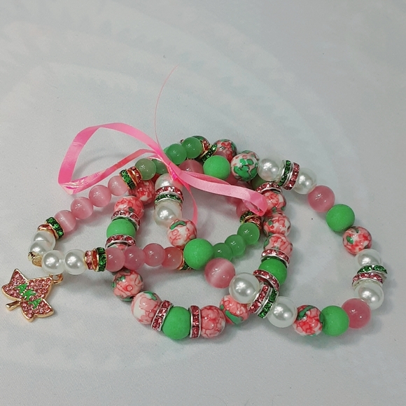 Jewelry - Alpha Kappa Alpha Sorority stretch bracelets